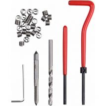 30 pz M5 Kit di riparazione filettatura M5 x 0,8 mm Kit di ripristino filettatura strumento di inserimento elicoidale - Ulisem