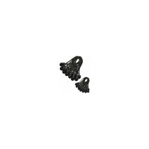 30 Pièces Corde Élastique, Bâche de Corde Élastique, Corde Élastique, Corde Élastique pour Pavillon, Bâche, Camping, Tente, Harnais d'Extension de