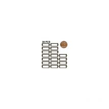 30 pièces porte-cartes tirette de tiroir/cadres d'étiquettes carte/porte-étiquettes/tirette d'étiquette/cadre d'armoire poignée/porte-cartes de nom