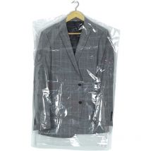 10 Pièces Sac à Vêtements Transparent Sac De Protection Pour Vêtements Suspendus 60 × 90 cm Utilisé Pour Le Stockage à Domicile, Le Magasin De