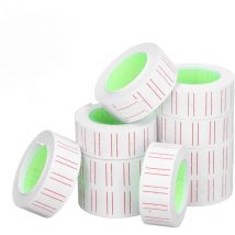 30 rouleaux 15000 étiquettes, papier pour étiquettes de prix, papier pour étiquettes de prix, autocollants de prix, papier pour étiquettes à une