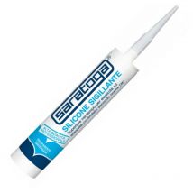 30 silicone trasparente a cartuccia Saratoga npbn 01 280ml acetico silicone puro