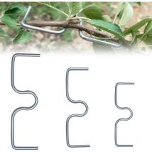 Keyoung - 30 Stück Astzieher Astspreizer für Obstbäume,M-Förmiger Äste Biegeklammern Astbieger Aststreuer,Für Schiefen Baum