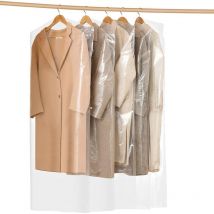 Bluedeer - 30 Stück Transparente Kleiderschutzsäcke – Wasserdicht, Staubdicht, Schutzschild für Anzüge, Kleider, Sakkos, Hemden, 60x120 cm