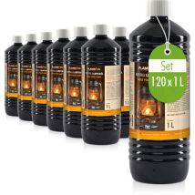 Höfer Chemie Gmbh - flambiol Huile de paraffine pour lampe flambiol - inodore en bouteille de 1 l 120 l (en)