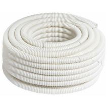 Dc - Rouleau De Tuyau Spirale' E'Vacuation Des Condensats Pour Climatiseurs 25x30m En Pvc Blanc Grigio 25x30 Mt