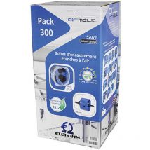 Eur Ohm - Lot de 300 boîtes d'encastrement xl Air'Metic D.67mm P.40mm ( scie cloche offerte) - Eurohm