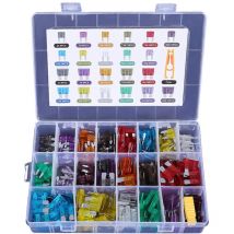 Lablanc - 300 pièce Fusible Voiture Set 2A 3A 5A 7.5A 10A 15A 20A 25A 30A 35A 40A Standard Mini Micro Petit Fusibles pour Auto Moto Automobile Car