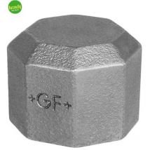 Tappo femmina in ghisa malleabile zincato 3/4' georg fischer