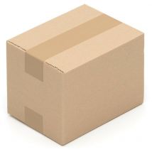 Kk Verpackungen - 300 x Kartons 200 x 150 x 150 mm Versandverpackung braun 1 wellig Faltkartons