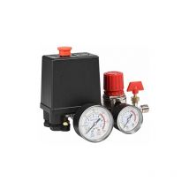 3000L/min 0.05-1.2MPa small air compressor pressure switch control with safety valve and pressure regulator gauges