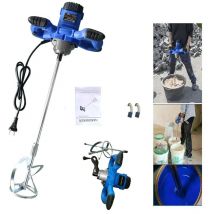 Day Plus - 3000W Electric Plaster Paddle Mixer Drill Mortar Cement Paint Stirrer Whisk Tool