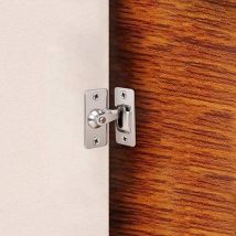 304 Edelstahl 90 Grad rechtwinkliger Schnallenhaken Riegelhaken für Schiebetür, Schlossriegel, Hardware, Haushaltszubehör