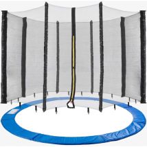 Coussin de Protection pour Trampoline 305 cm + Filet pour 8 tiges - Arebos