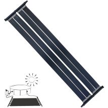 305x80CM Chauffage solaire, de piscine, collecteur panneau bâche chauffante pour piscine