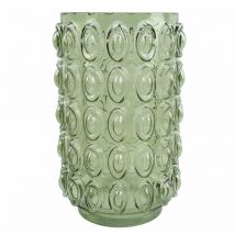 Leaf - 30cm Green Retro Bubble Vase