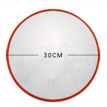 Dayplus - 30cm miroir convexe miroir de circulation miroir de sécurité miroir de surveillance miroir panoramique miroir convexe