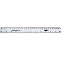 30CM Shatterproof Ruler White - Helix