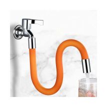 Serbia - 50CM)Tuyau de Pulvérisation d'Extension pour Robinet de Cuisine,360 degrés Tuyau de Robinet de Cuisine Mobile Tube d'Extension Universel en