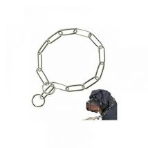 3.0mmX50cm Colliers Étrangls Collier de Dressage pour Chien Colliers Classiques Réglable en Acier Solide Chaîne Collier en Chaîne Grosses pour Chien