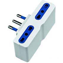 30PZ adattatore quadruplo 2P+T spina 16A/4 prese 10/16A