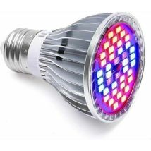 Basetbl - 30W 40LED Élèvent La Lumière Ampoule - à Spectre Complet E27 led Plante Ampoule pour,7 Longueur d'Onde -Applicable à Les Plantes