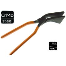 31-075 - Pinza piegatrice a becchi larghi 45° per lattonieri manici ricoperti in pvc