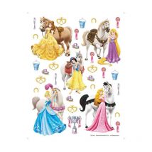 31 Stickers géant Chevaux et Princesse Disney