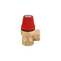 Valvola di sicurezza ordinaria certificata. Attacchi 3/4', taratura 4 bar Caleffi 311540 3/4" - 4 bar