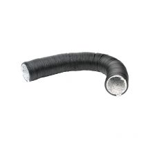 Lightproof Ducting, Ø315mm (12") Flexible Aluminium/PVC, Low Noise, for Ventilation/Extraction/Air Conditioning. 5m Supplied compressed to 0.5m