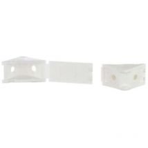 32 taquets d'assemblage blanc, L.1.5 x l.3 cm - Centrale Brico