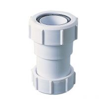 32x37mm (1 1/4" Inch) PVC Tube Fitting Sleeve Connector EU to UK Adaptor