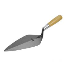 M3310 33 London Pattern Brick Trowel Wooden Handle 10in M/T3310 - Marshalltown