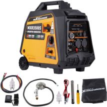 Maxpeedingrods - Groupe électrogène inverter 3500W LPG/essence 4 temps avec prises usb et 230V générateur électrique de puissance silencieuse