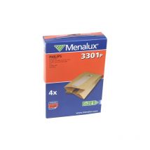 Menalux - sac aspirateur philips rugby / berlin 3301p 4 pieces -