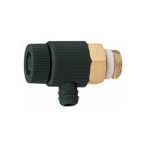 Mini rubinetto di scarico con Tmax di esercizio 85°C Caleffi 3371 1/4"
