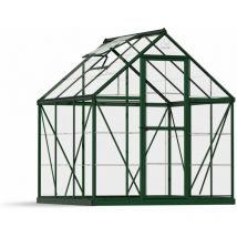 Palram - Canopia Aluminium Gewächshaus Harmony 66 Grün 185x185x208 cm