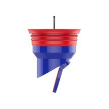 Fuienko - 3.5 x 5.3 cm shower floor drain backflow prevent odor quick drain valve ymyny