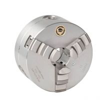 Mandrin 3 mors à serrage concentrique corps en acier DIN55029 diam. 160 mm Camlock 5 3544-160-5 Bison 3544-160-5