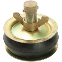 2416 Drain Test Plug 100mm (4in) - Brass Cap BAI2416