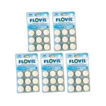 Clarifiant Ultra concentré, pour Tous Types de filtres piscines - Lot de 45 pastilles - Made in France - Flovil