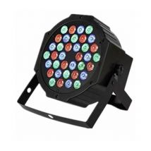Ensoleille - 36 projecteurs led, projecteurs par, lumière disco, lumière stroboscopique dj, éclairage de scène, lampe, mixage rbg, 36W, entrée /