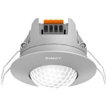 360°-bluetooth-einbaumelder Für Die Decke (3000w 2000lm 230v) Ip40 Ø8x6,3x6,3cm Silberfarben