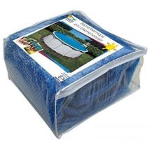 Jardiboutique - 3,65x7,31 m Bâche a bulles pour l'été de votre piscine - attention forme ovale et non rectangulaire