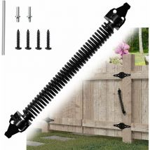 Arnault - Tigrezy 36cm Adjustable Spring Door Closer, Automatic Door Closer, Door Spring with 2 Screws, (36 x 3.9 x 3.9 cm)