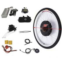 36V 500W 28' bicicleta eléctrica Ebike Conversion Kit con módulo lcd para bicicleta eléctrica Kit de conversión para rueda trasera