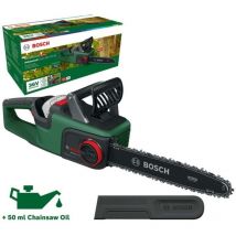 Tronçonneuse à chaîne sans fil AdvancedChain 36V-35-40 Bosch 1x batterie 36V 2.0Ah et chargeur