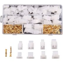 380PCS 2.8mm Automobile Connecteur Kit 2 3 4 6 Broches Automobile Fil Électrique Connecteurs Kit pour Moto Moto Voiture Camion Scooter Bateaux