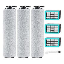 3831 Staubsaugerbürstenrolle + Filterersatzteile für