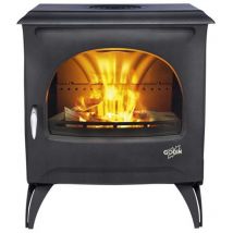 Godin - Stufa a legna nera opaca da 7kw - 388113a